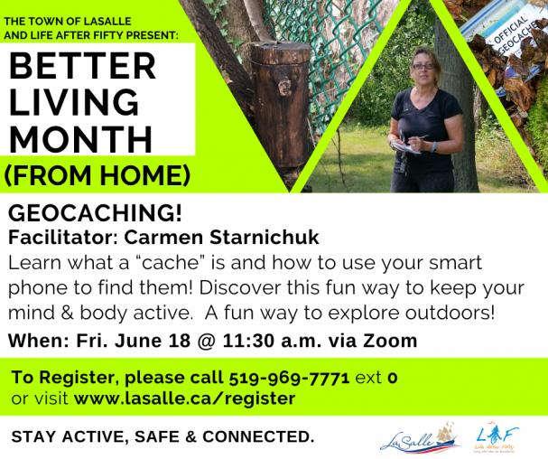 Better Living Month: Geocaching!
